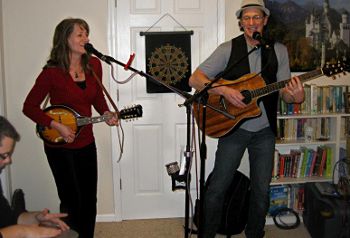 Raggedy Edge giving a house concert