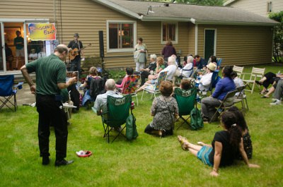 backyard concert